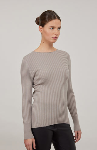 Rundhalspullover - Camelia-RB