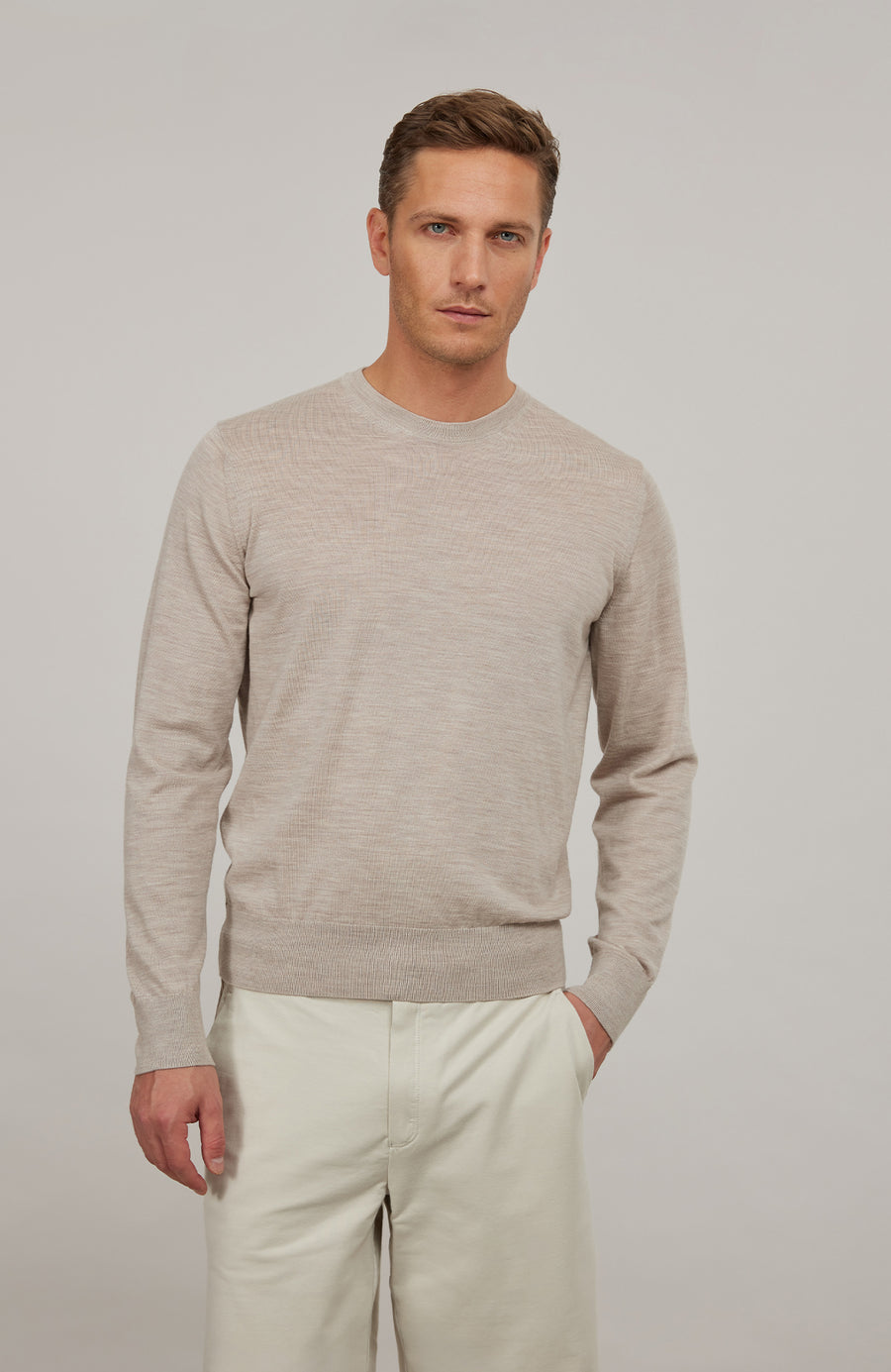 Crew Neck Knit Sweater – Jones