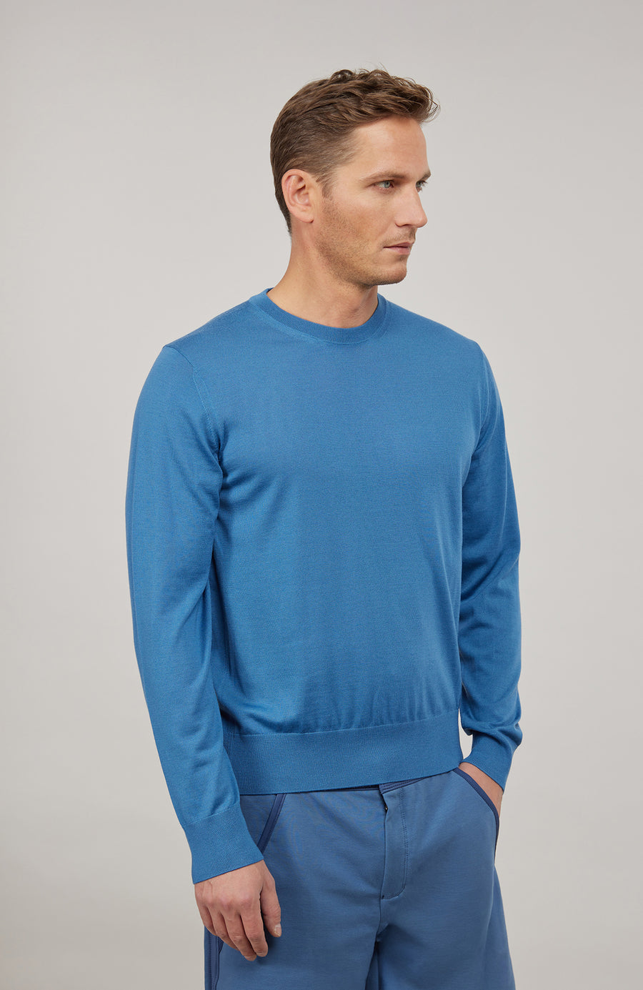 Crew Neck Knit Sweater – Jones