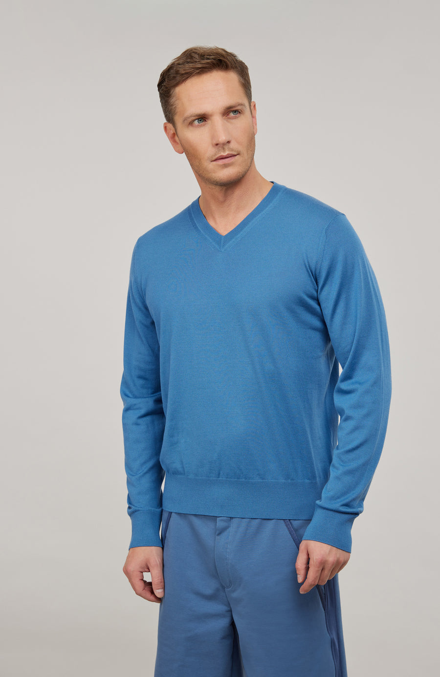 Strickpullover mit V-Ausschnitt - Roy