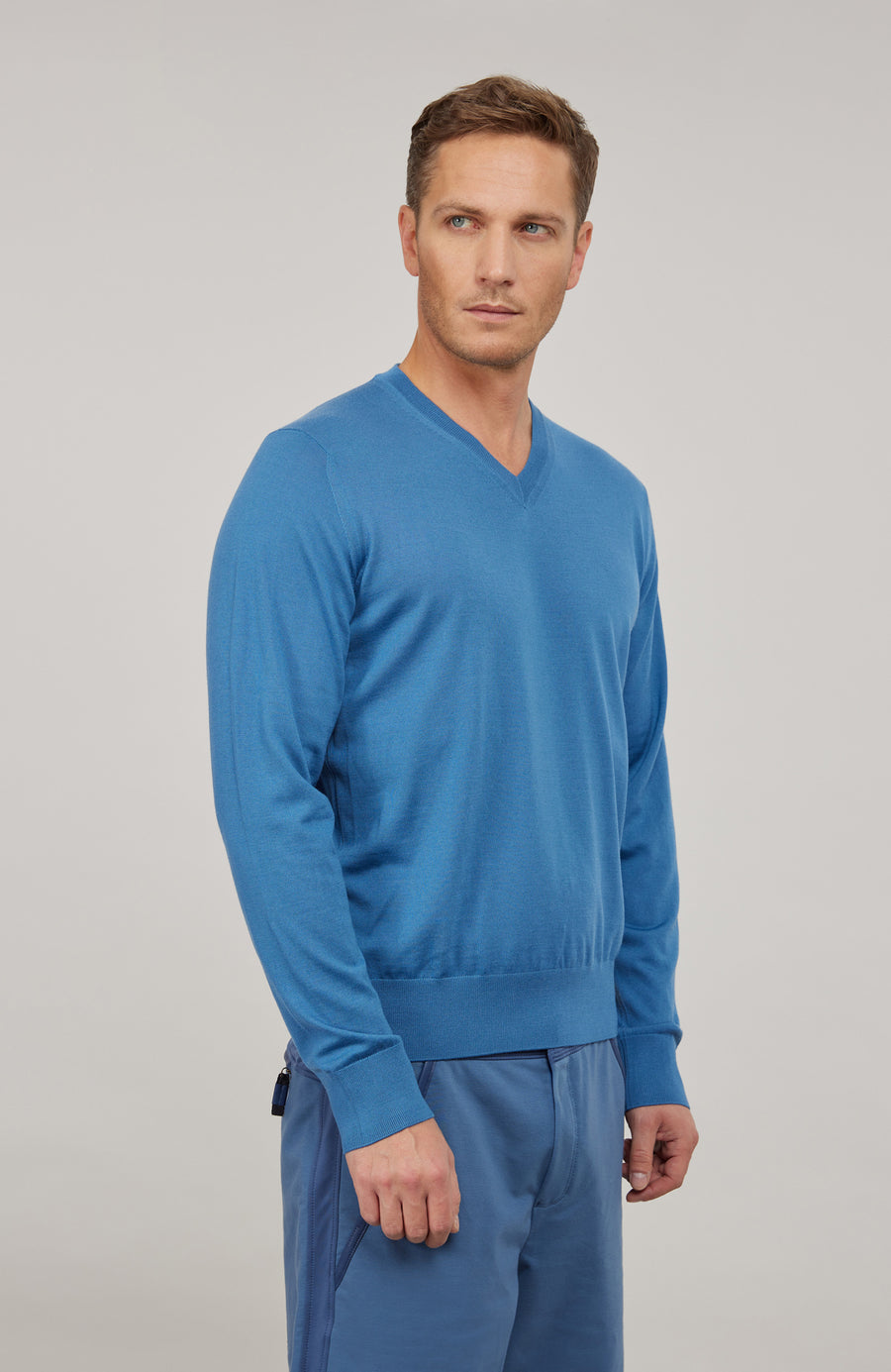 Strickpullover mit V-Ausschnitt - Roy