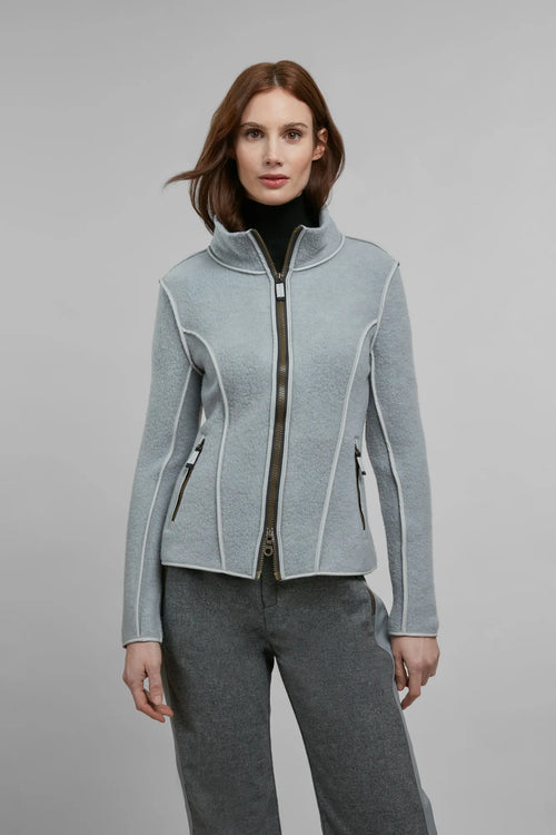 Jacket made of Biodegradable Wool Fleece - Esther