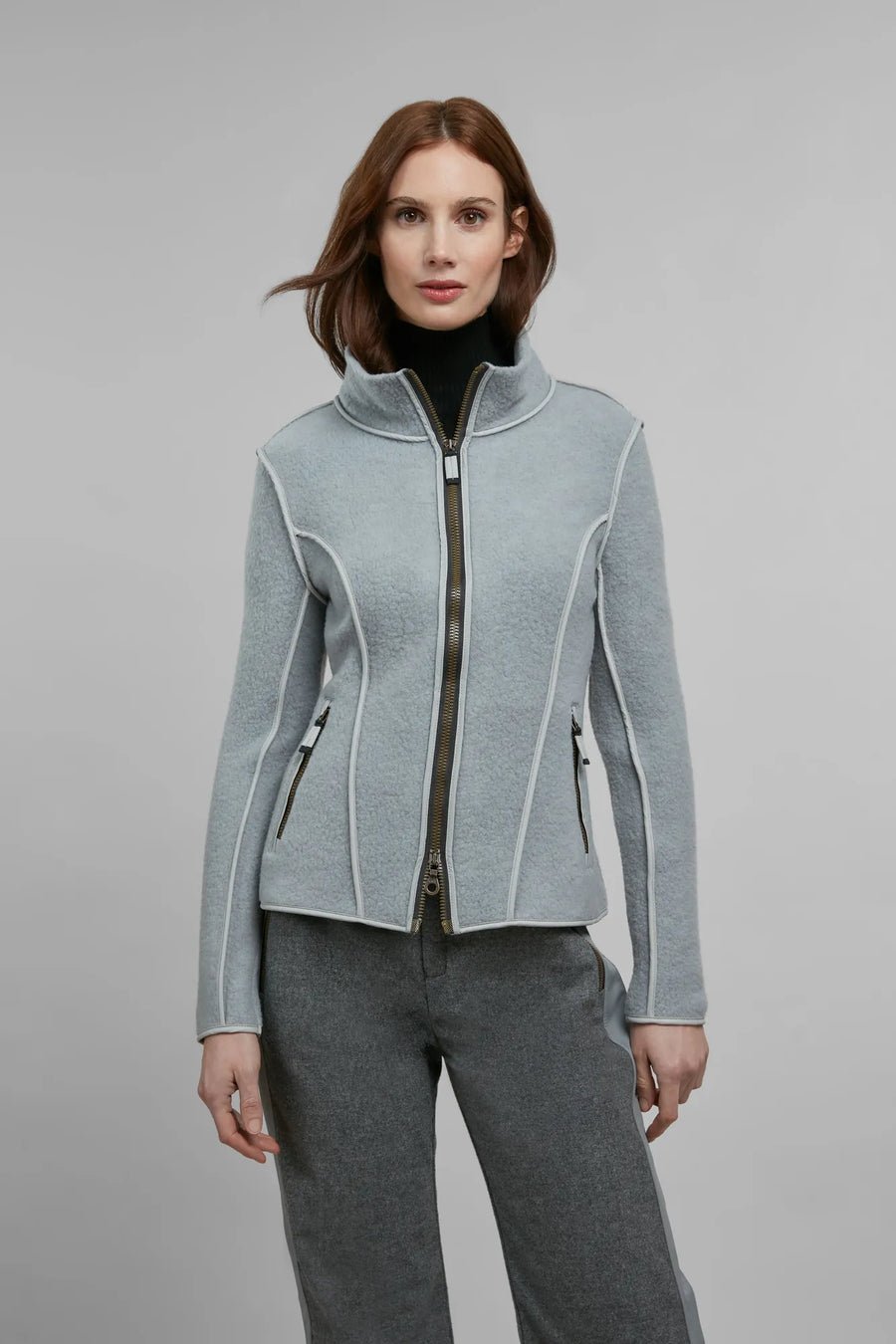 Jacke aus Biodegradable Wool Fleece - Esther