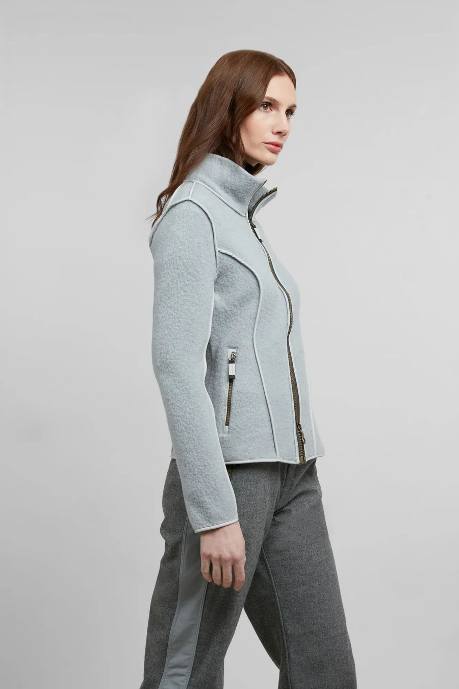 Jacke aus Biodegradable Wool Fleece - Esther