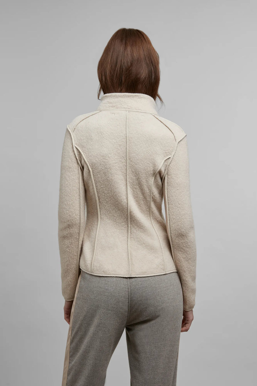 Jacke aus Biodegradable Wool Fleece - Esther