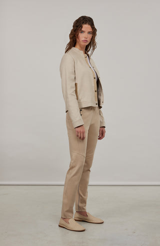 Blazer aus Baumwoll-Leinen - Emmy