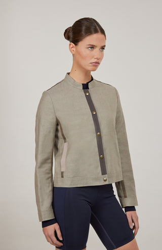 Blazer aus Baumwoll-Leinen - Emmy