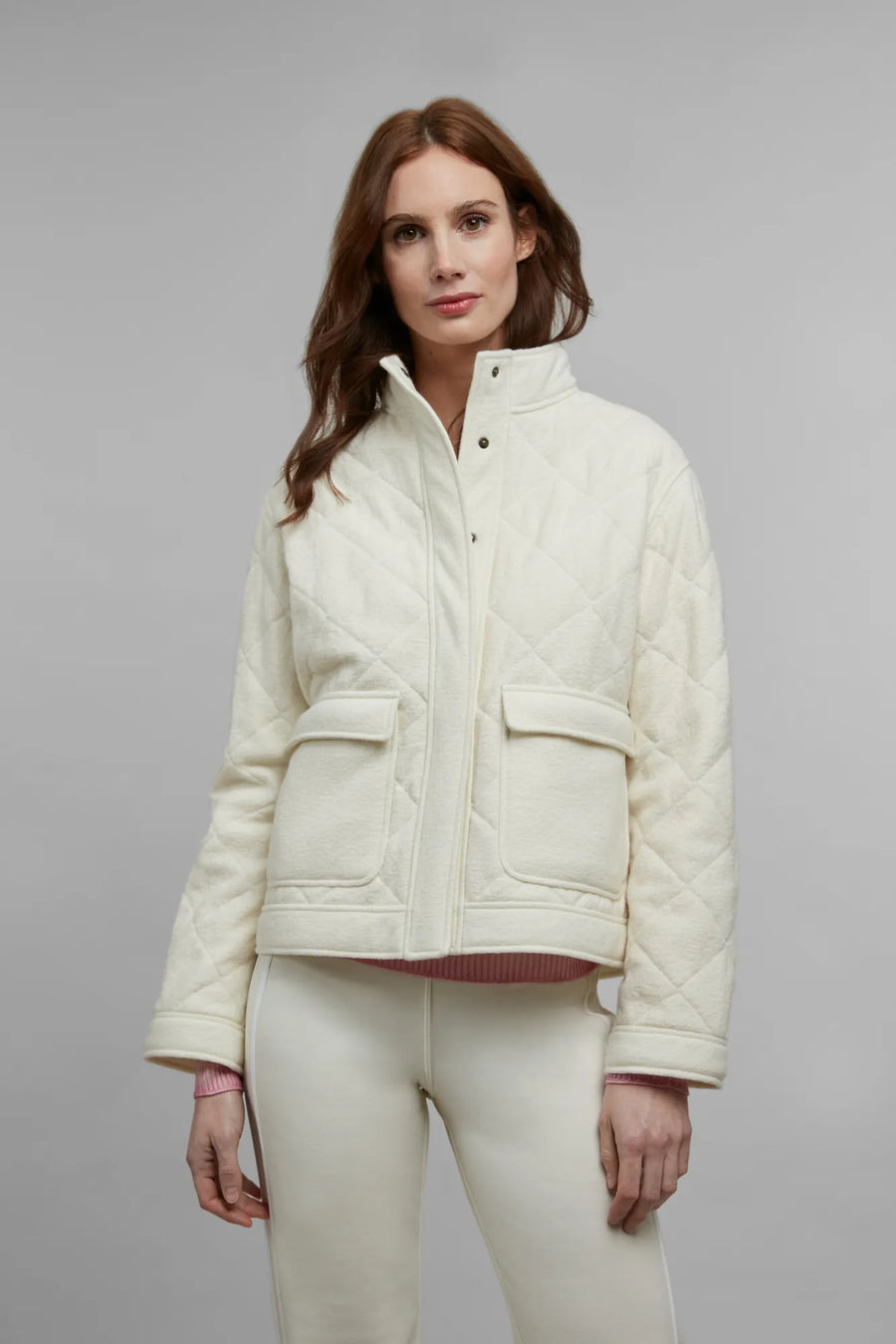 Jacke aus Quilt und Loden - Helene-CWQ
