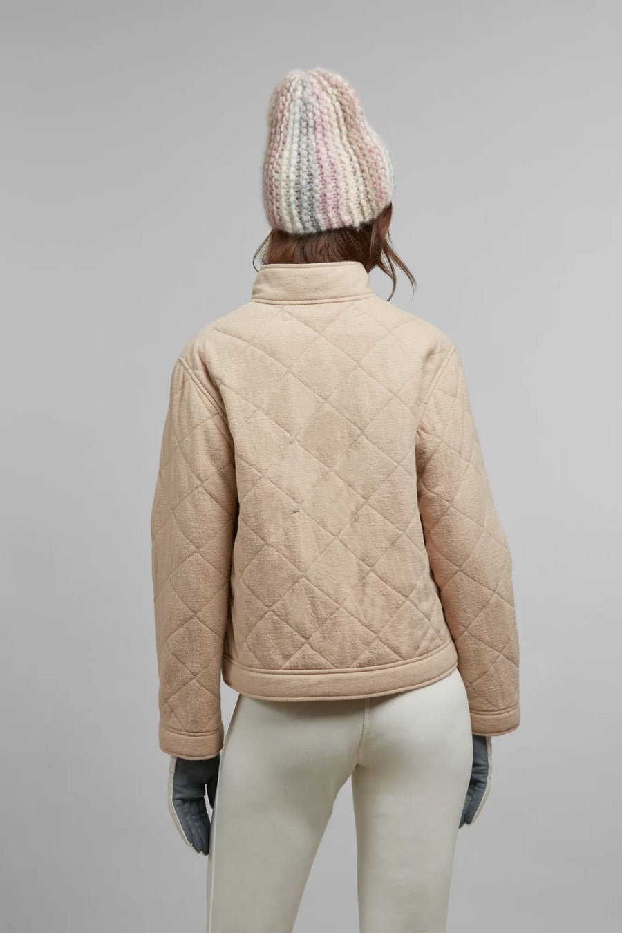Jacke aus Quilt und Loden - Helene-CWQ