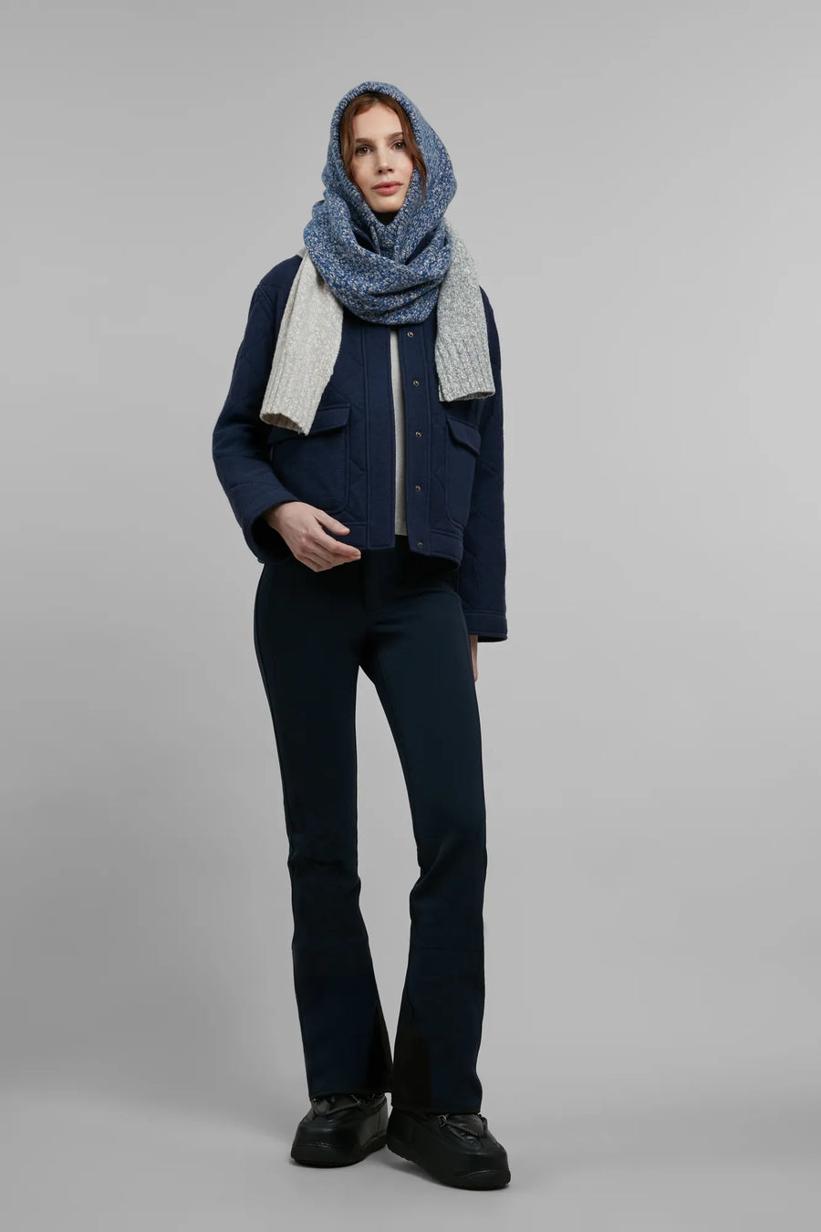 Jacke aus Quilt und Loden - Helene-CWQ