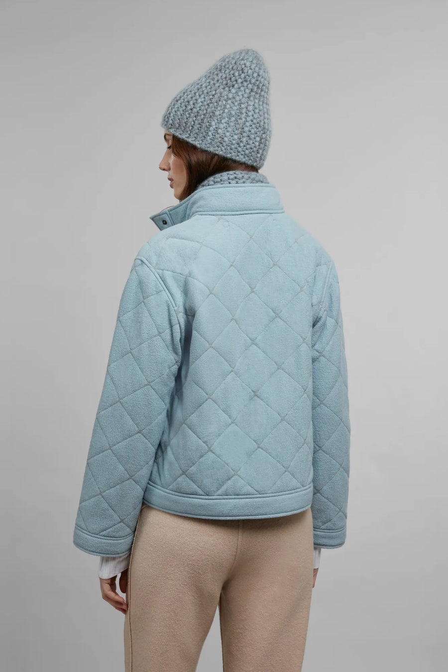 Jacke aus Quilt und Loden - Helene-CWQ