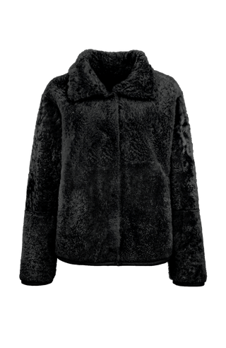 Dolli lambskin cape 