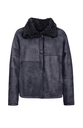 Dolli lambskin cape 