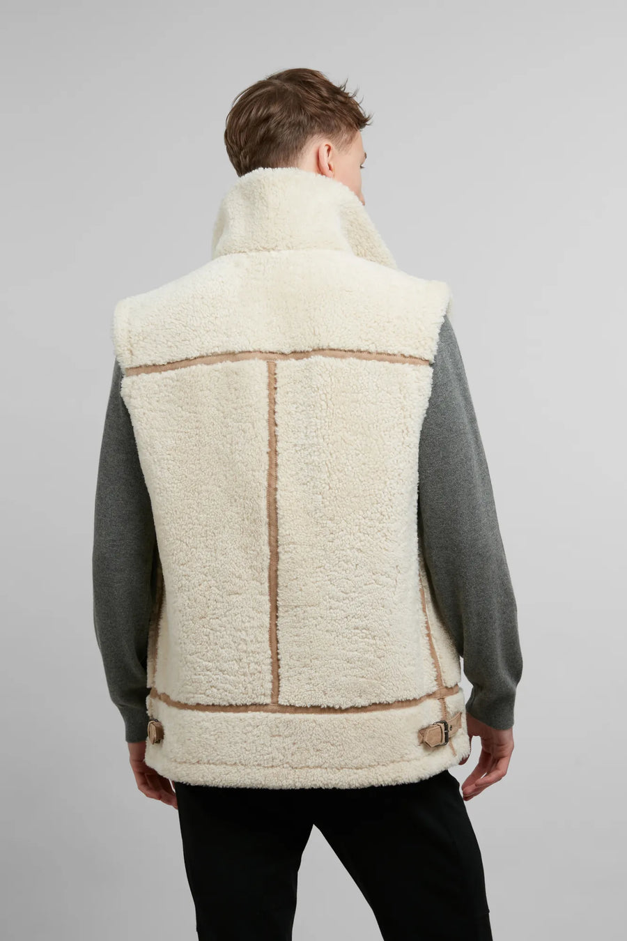 Gilet en peau lainée - Elias