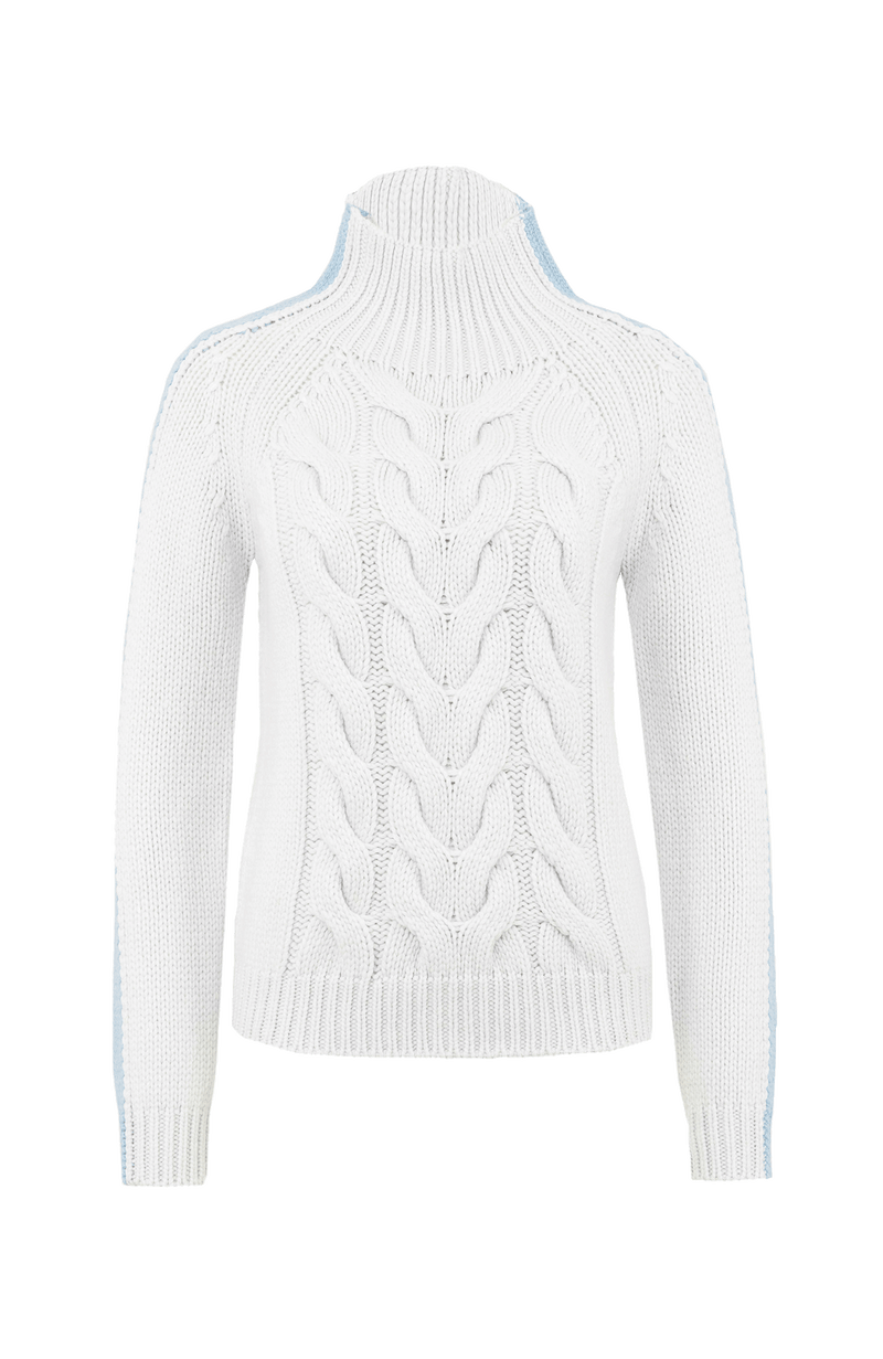Strickpullover mit Zopfmuster - SaraCable-CWS