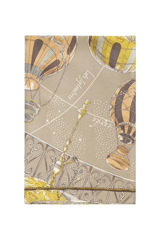 Seidenschal mit Ballonmotiv - 88 Silk