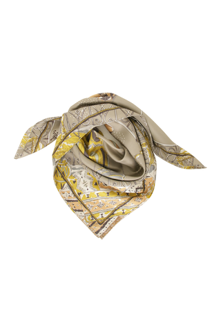 Seidenschal mit Ballonmotiv - 88 Silk