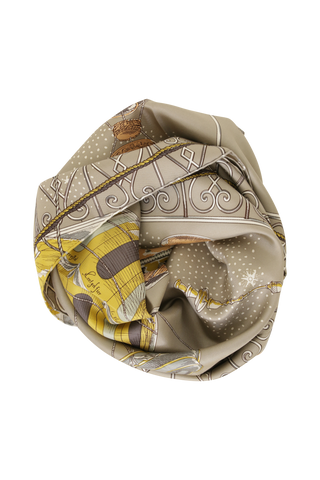 Seidenschal mit Ballonmotiv - 88 Silk