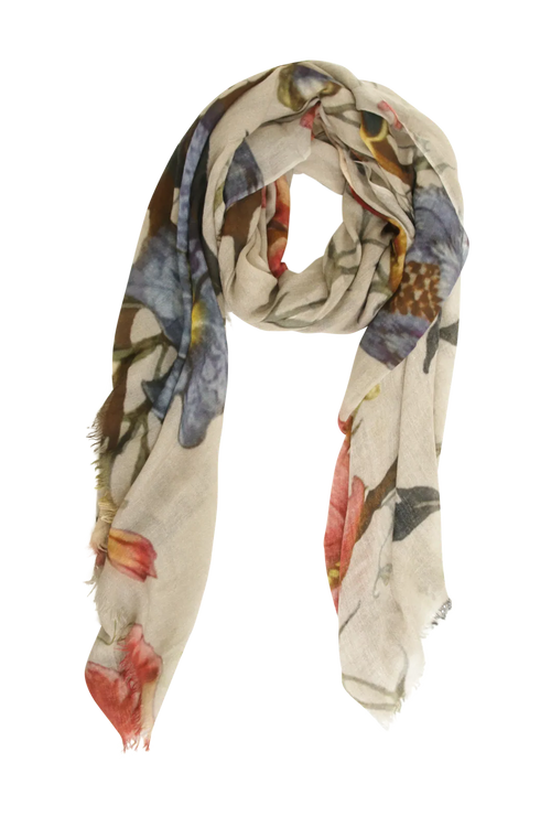 Kaschmirschal mit floralem Muster - 622680