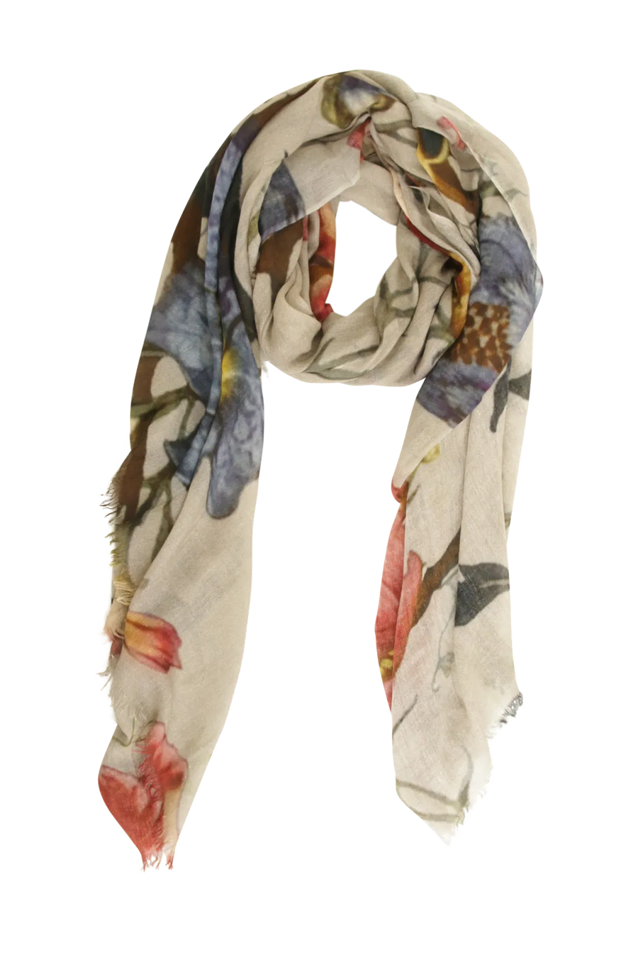 Kaschmirschal mit floralem Muster - 622680