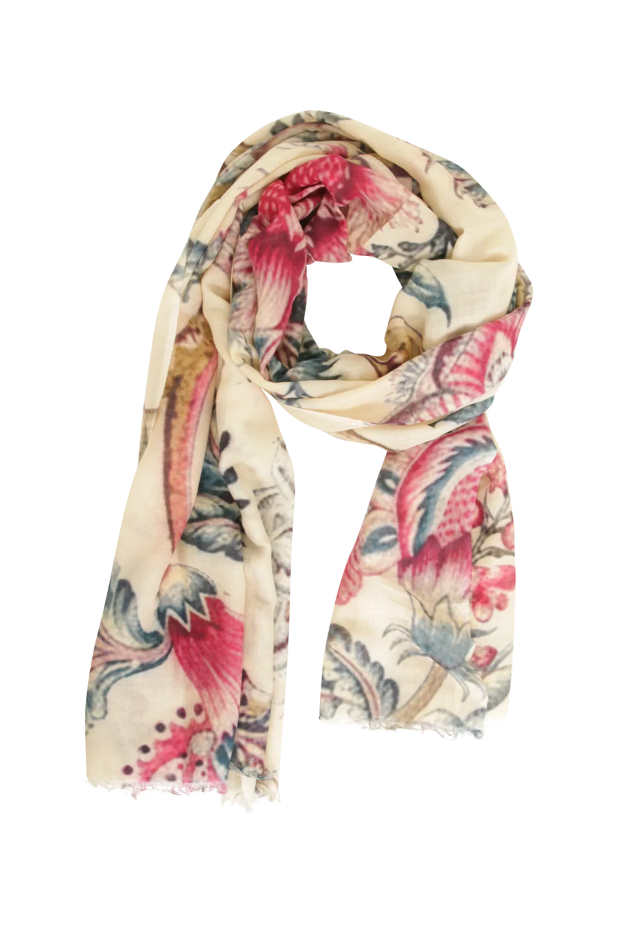 Kaschmirschal mit floralem Muster - 622688S