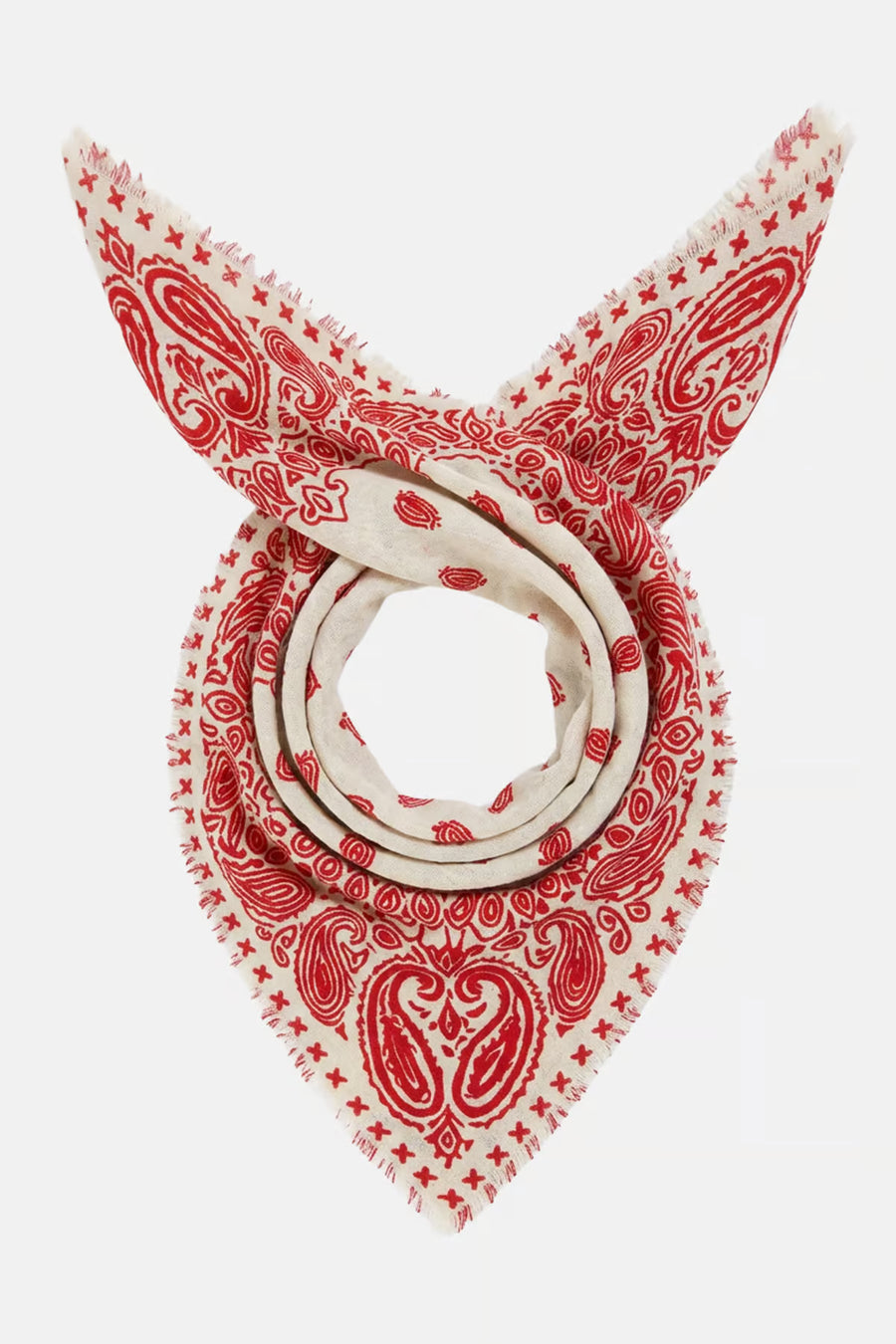 Étole raffinée en cachemire à motif paisley - BanFine 622796