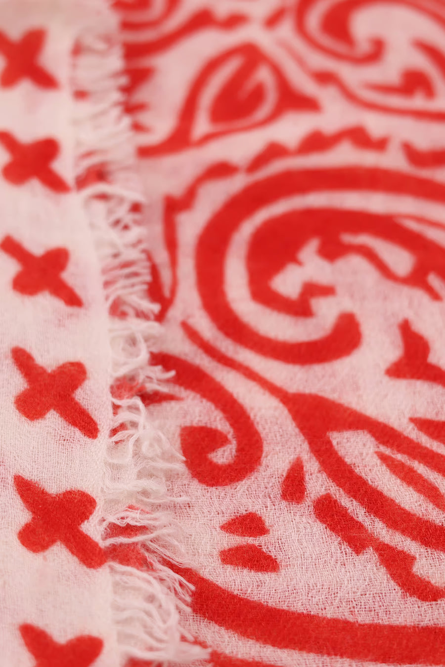 Étole raffinée en cachemire à motif paisley - BanFine 622796