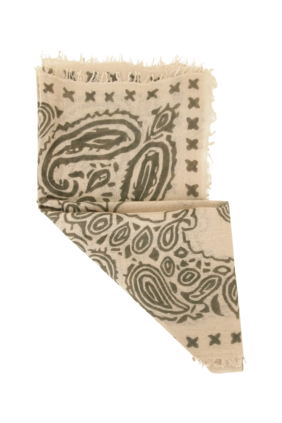 Étole raffinée en cachemire à motif paisley - BanFine 622796