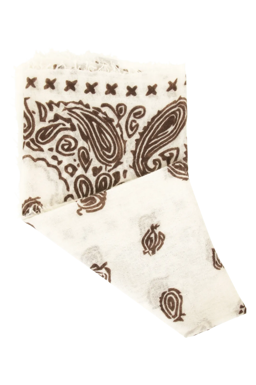 Étole raffinée en cachemire à motif paisley - BanFine 622796