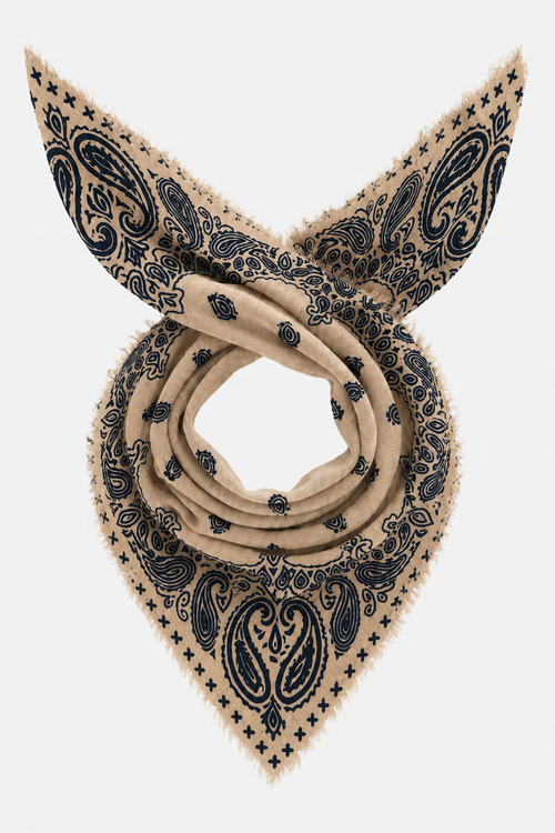 Edles Kaschmirtuch mit Paisley-Muster - BanFine 622796