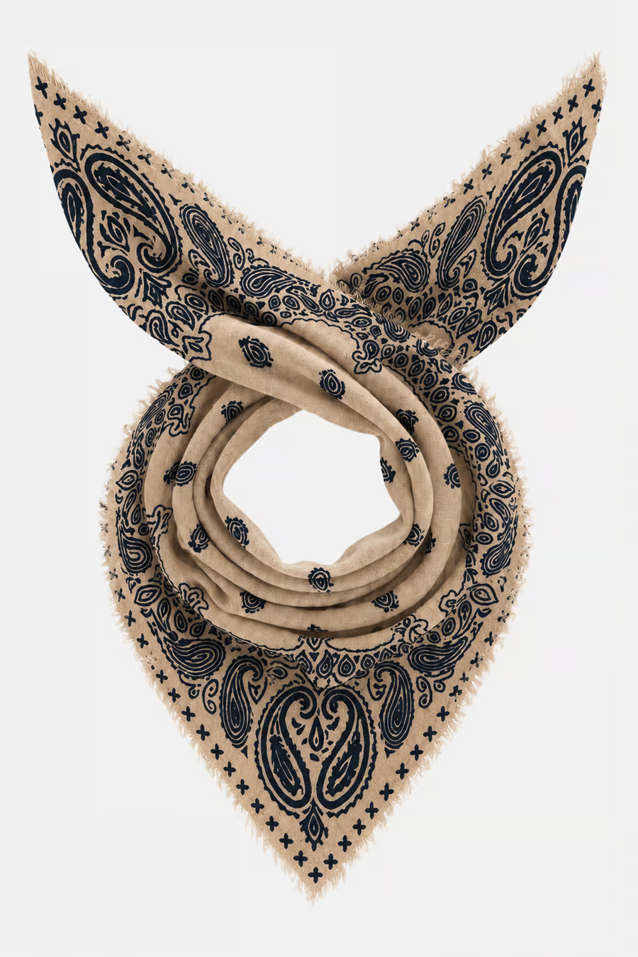 Étole raffinée en cachemire à motif paisley - BanFine 622796