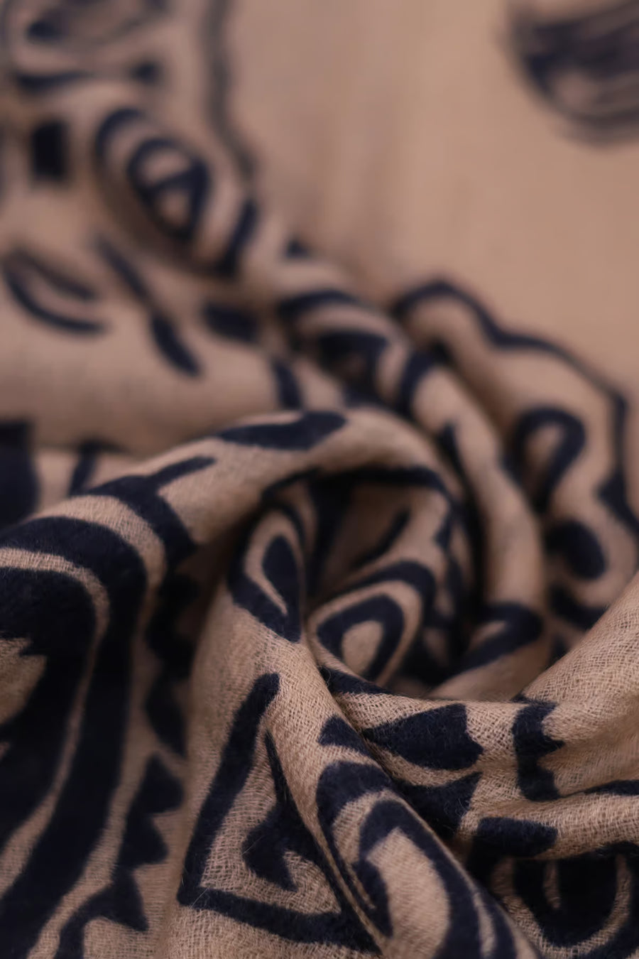 Étole raffinée en cachemire à motif paisley - BanFine 622796