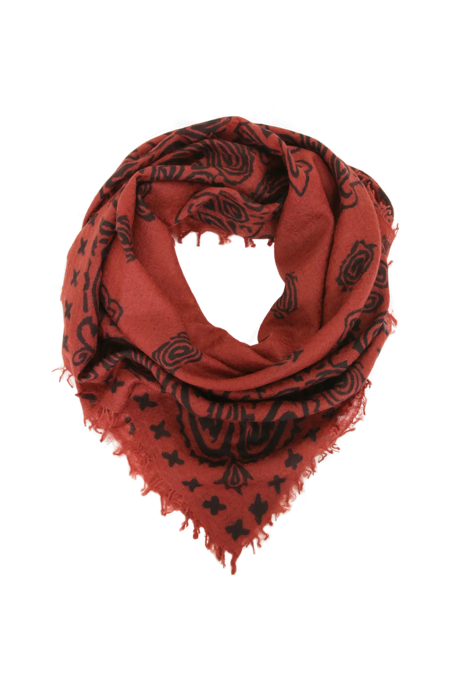Étole raffinée en cachemire à motif paisley - BanFine 622796