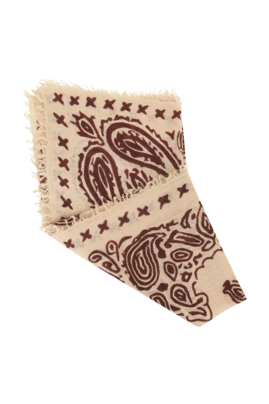 Étole raffinée en cachemire à motif paisley - BanFine 622796