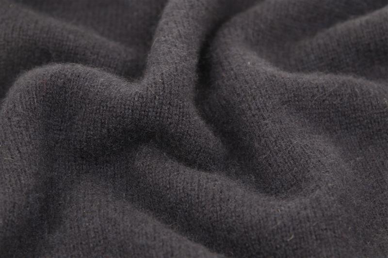 Cashmere sweater with stand-up collar - Hana