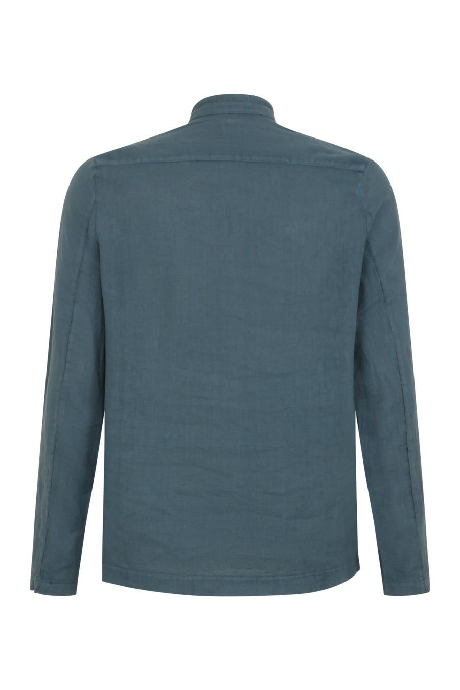 Leinen-Overshirt mit Stehkragen - CINA2