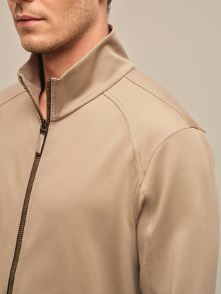 Cooper jacket made of natural powerstretch