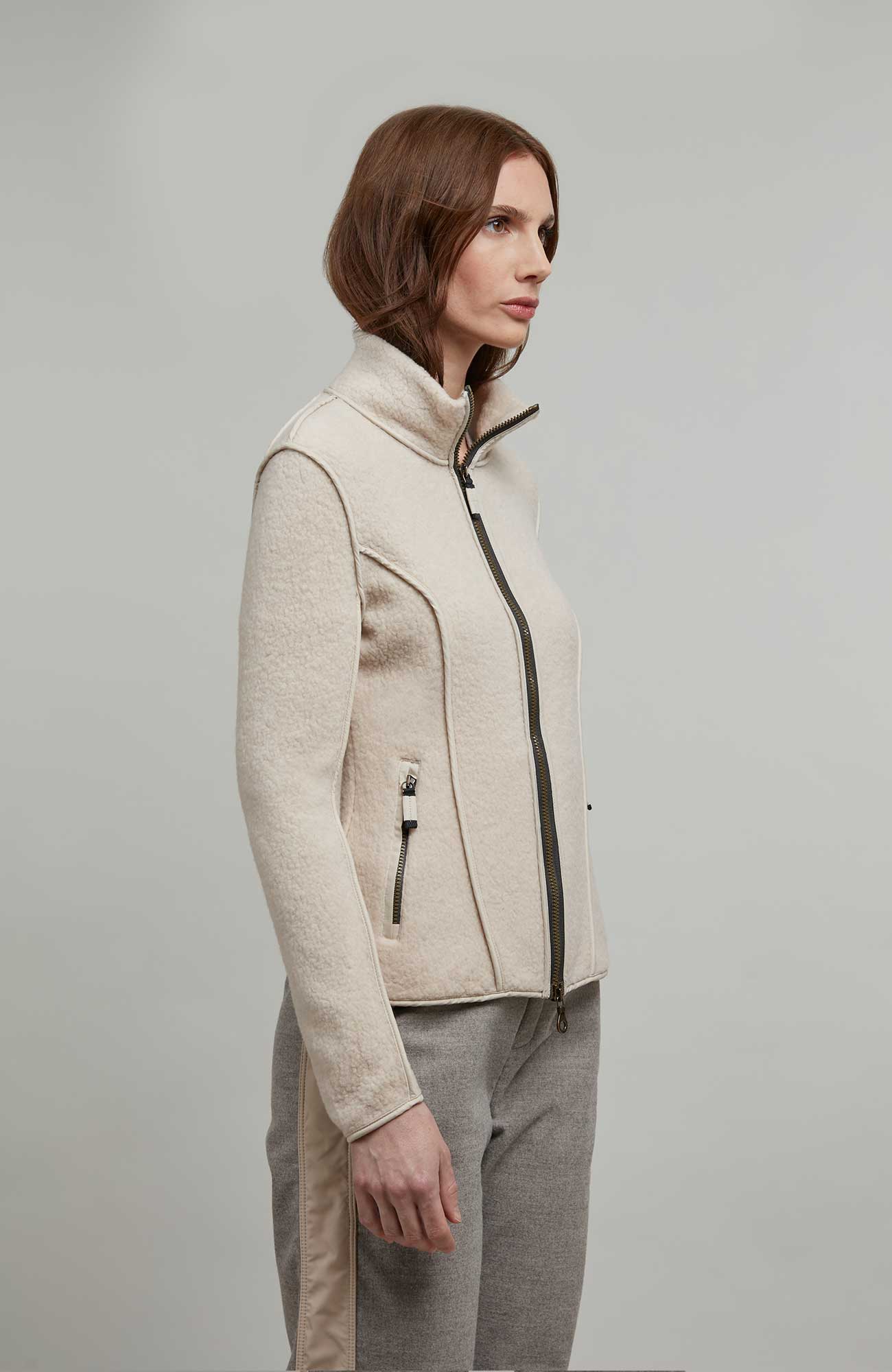 Jacket made of Wool Fleece - Esther-BWF