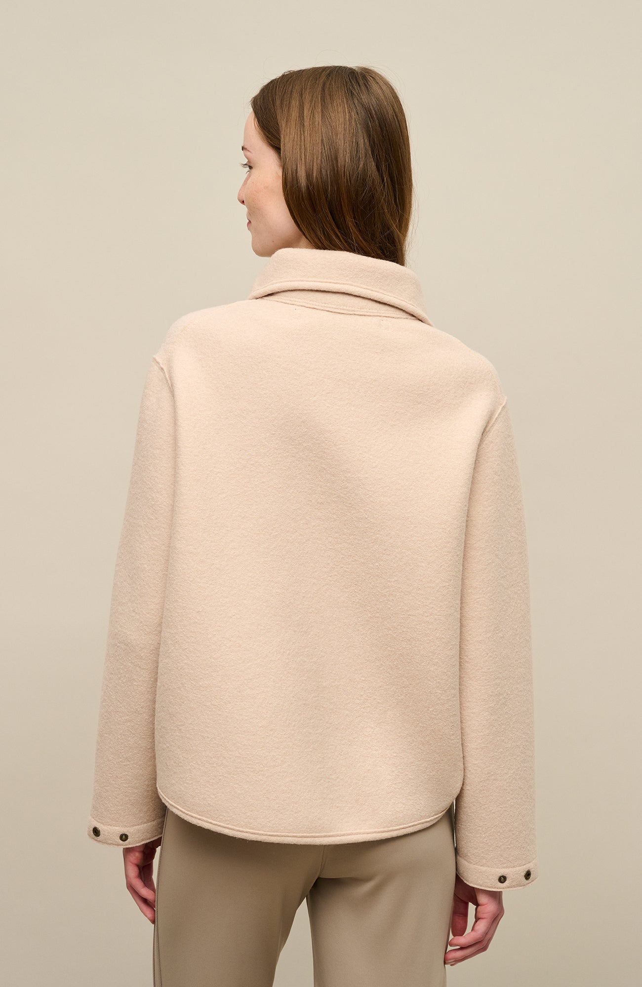Boiled wool jacket - Delia