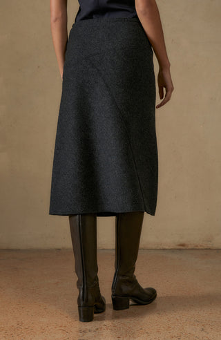 Zita wool skirt