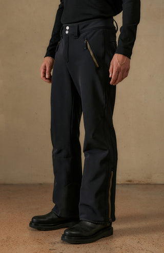 Men's ski pants with belt loops –