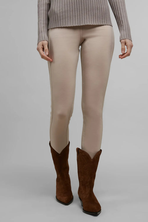 Leggings made from Wool Powerstretch - Kassandra