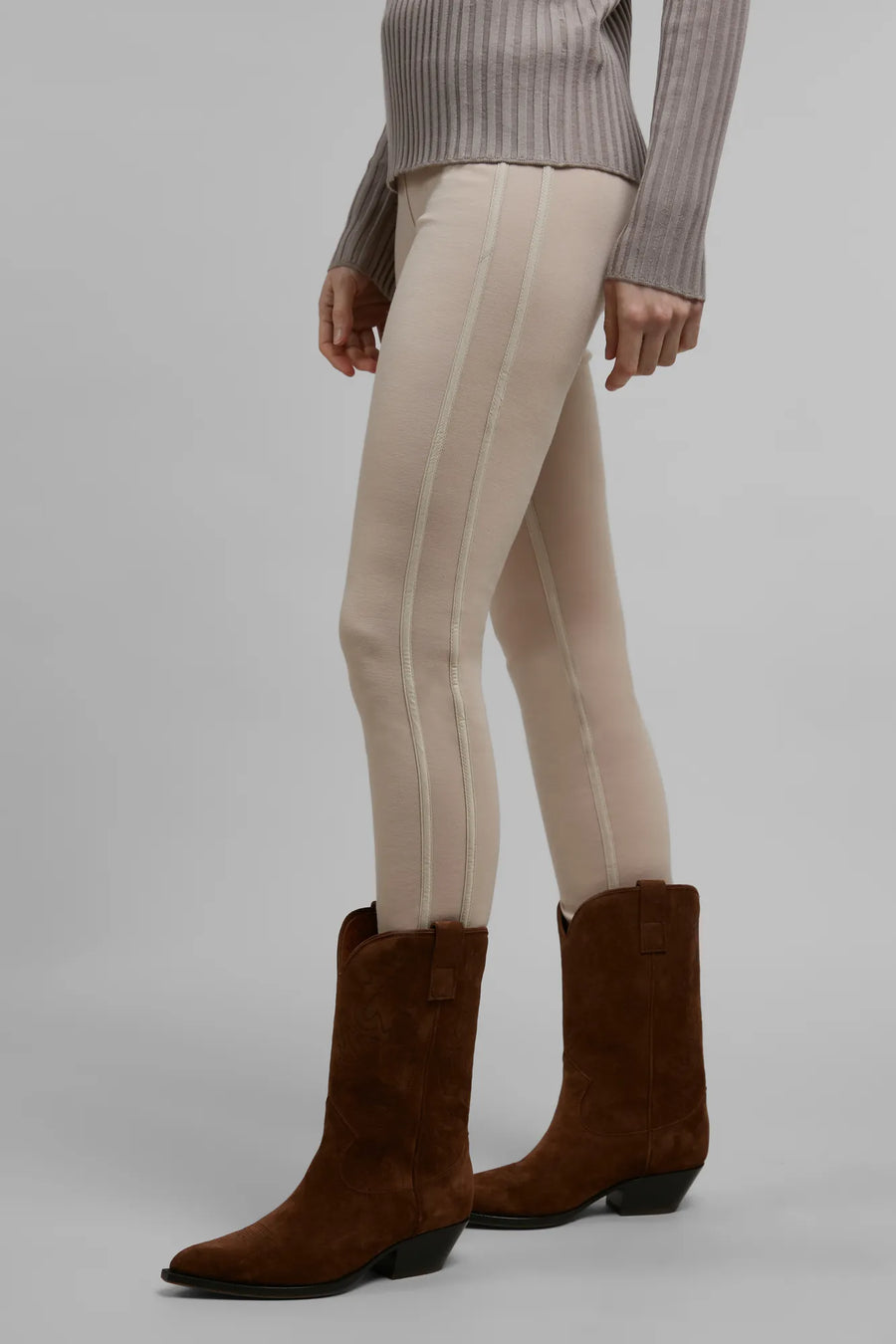 Leggings made from Wool Powerstretch - Kassandra