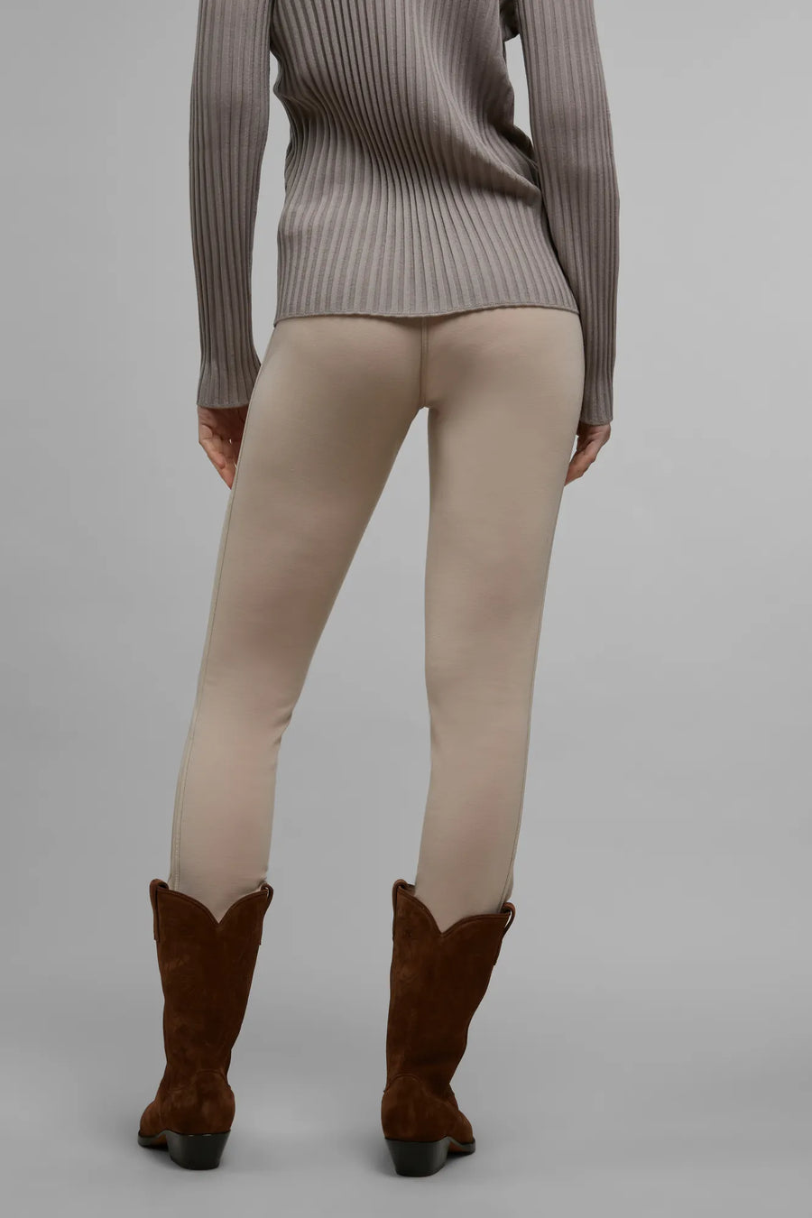 Leggings made from Wool Powerstretch - Kassandra