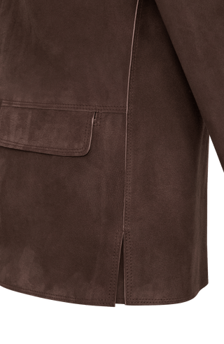 Luise Oversized Leder Blazer