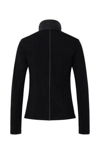 Damen Funktionsjacke in schwarz von Hinten.