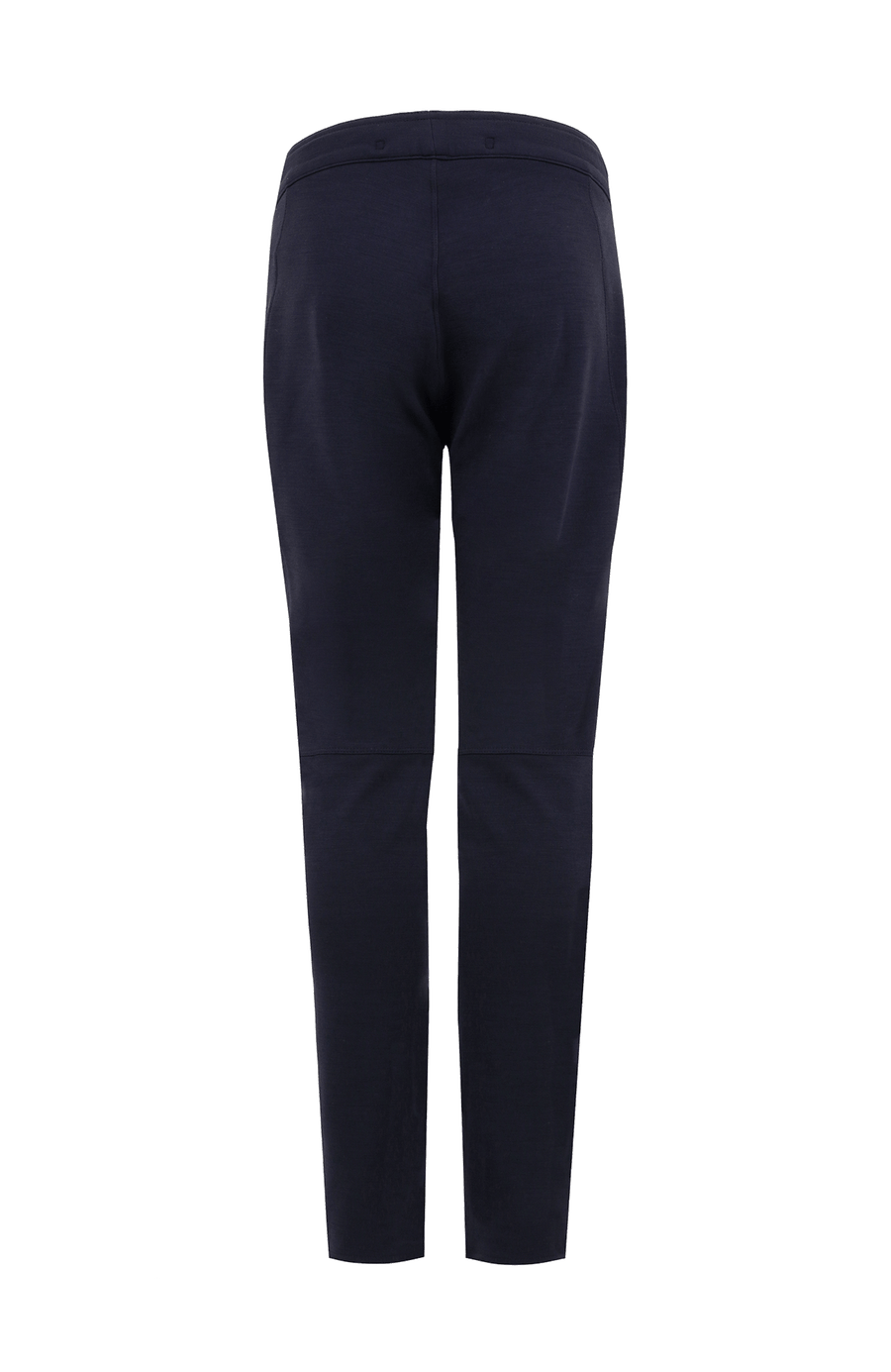 Rückansicht der Funktionshose Collin–WP von Frauenschuh für Herren – in Midnight-Blau, Slim Fit Passform mit Reißverschlusstaschen. Ideal für Outdoor-Aktivitäten und sportliche Einsätze