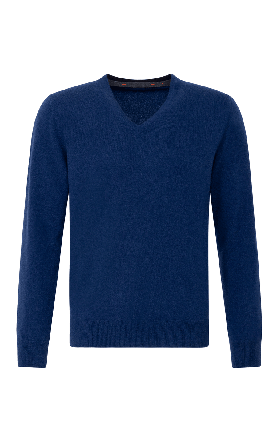 Frontansicht des Herren-Kaschmir-Hoodies „Nio2.0-WS“ von Frauenschuh in der Farbe Alaska Blue; gefertigt aus luxuriösem, weichem Kaschmir für höchsten Tragekomfort in Herbst und Winter; klassisch geschnittener Pullover mit V-Ausschnitt, feinen Rippbündchen und dezentem Logo-Detail; sportlich-eleganter Look, ideal für lässige, stilbewusste Outfits in der kalten Jahreszeit
