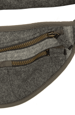 Belt bag made of loden