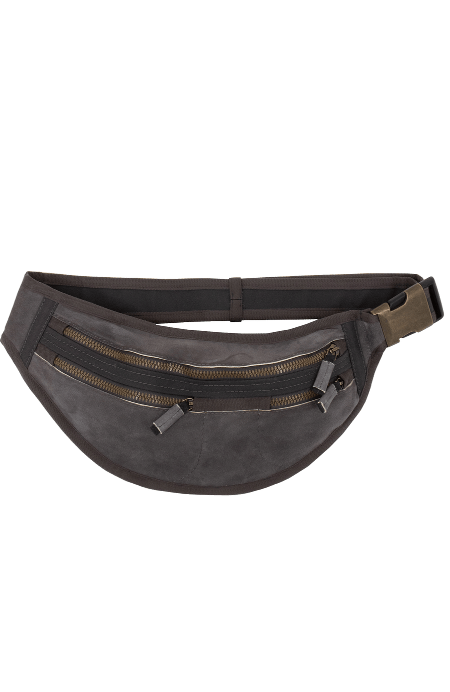 Belt bag made of ECO lamb leather